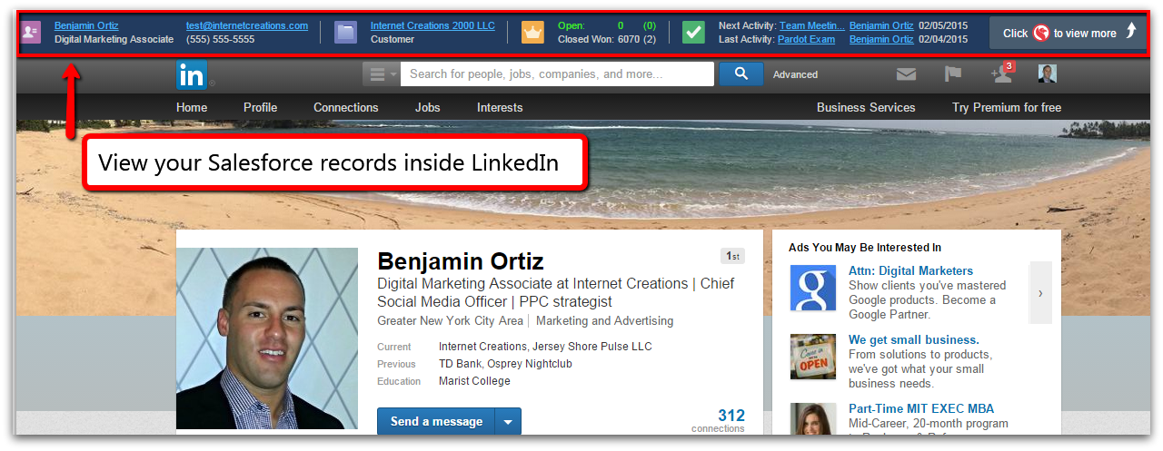 How to Integrate Salesforce with LinkedIn
