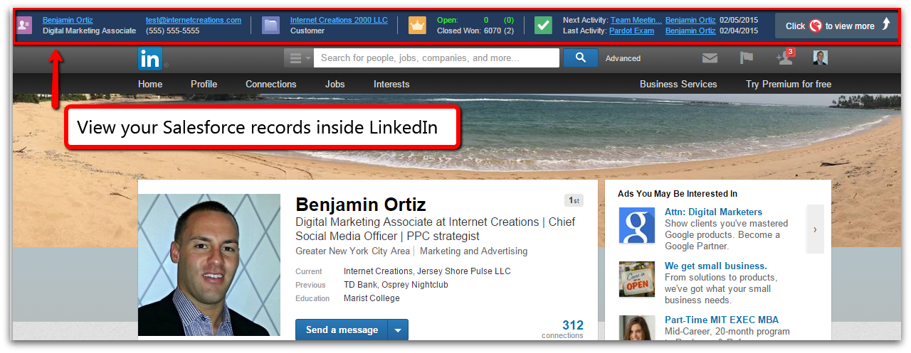 LinkedIn Sales Navigator for Salesforce - LinkedIn - AppExchange