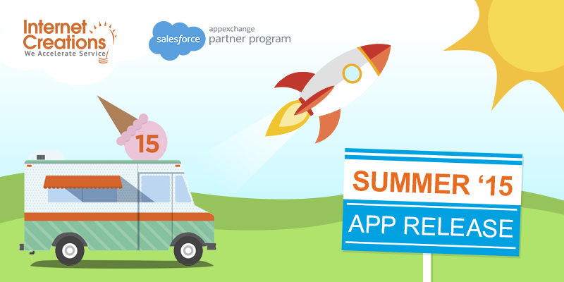 Internet Creations Summer App Release Ice Cream Truck and Rocket