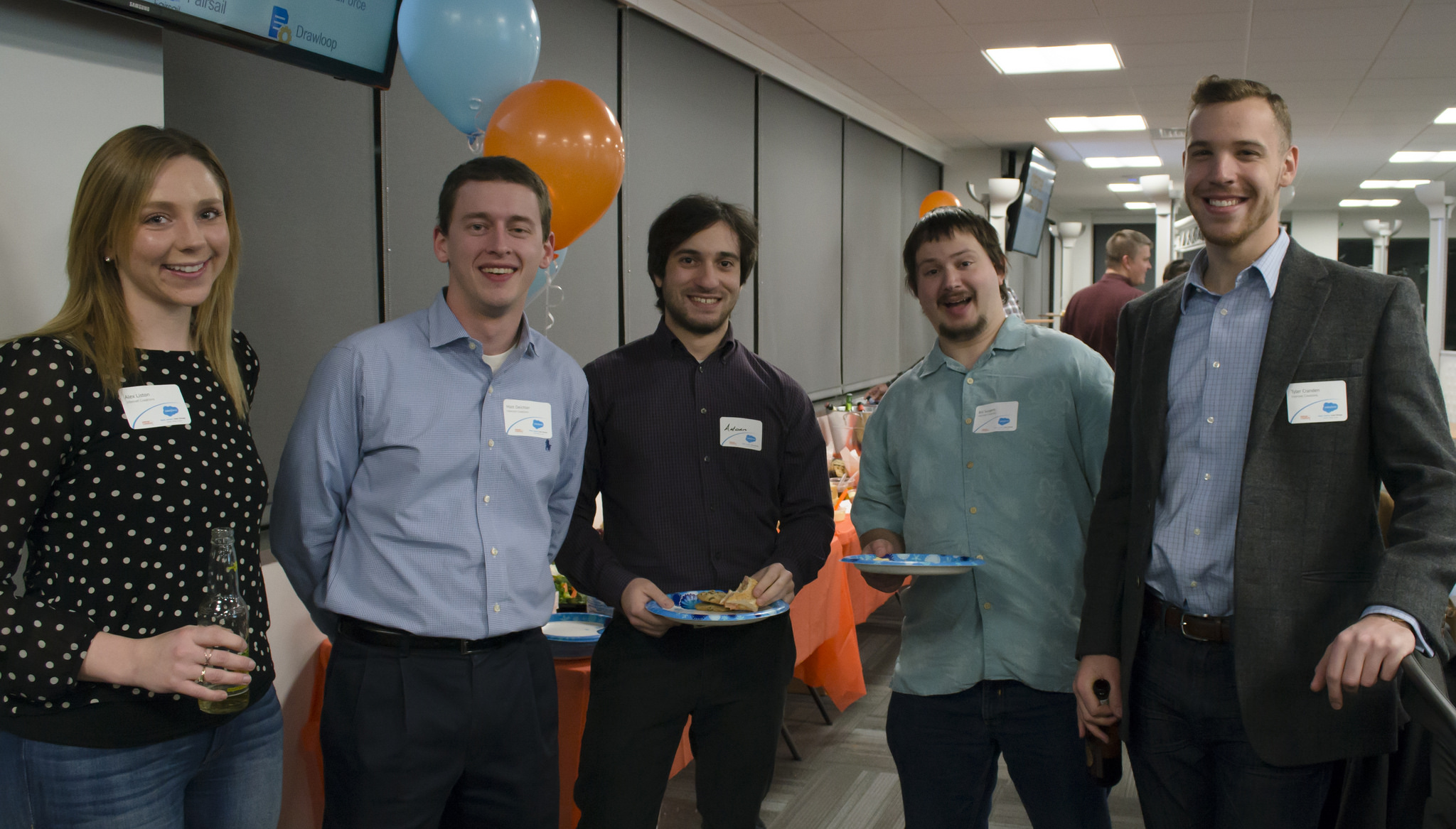 Salesforce NJ user Group AppExchange birthday bash attendees